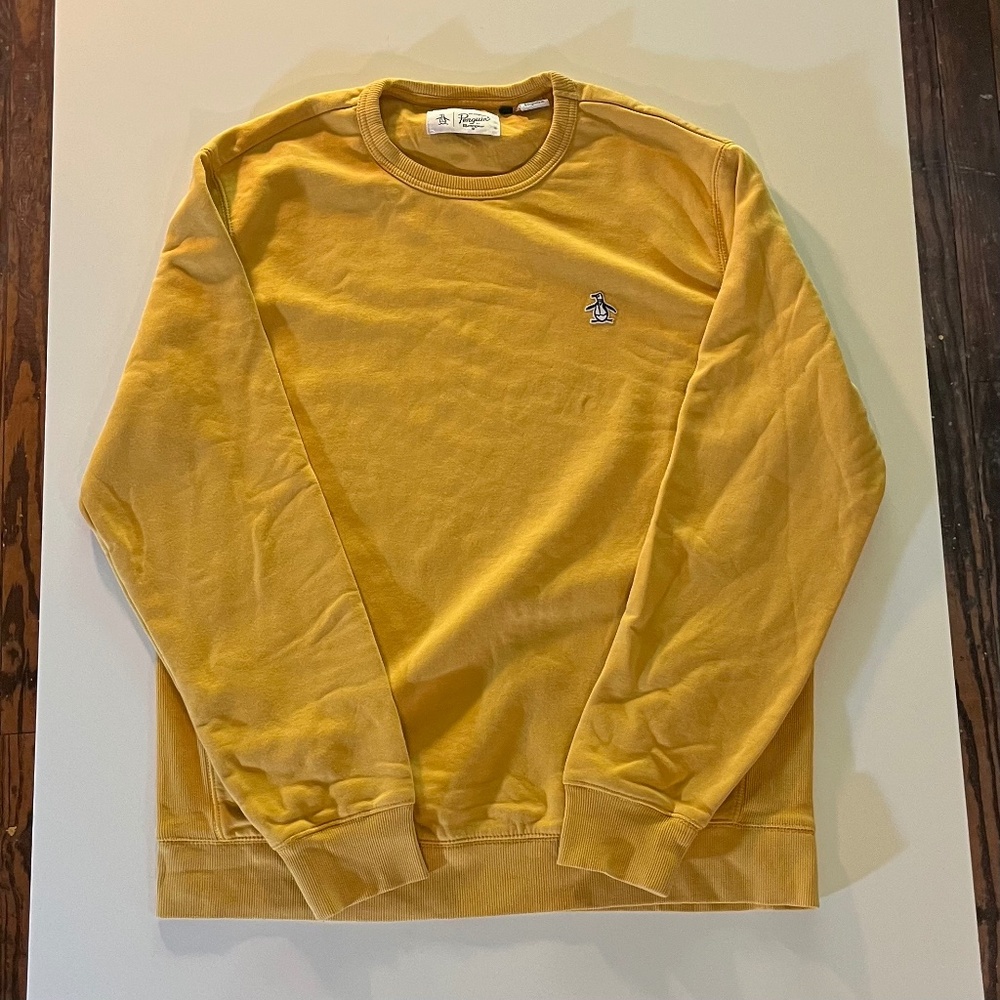 Penguin by Munsingwear Yellow Sweatshirt